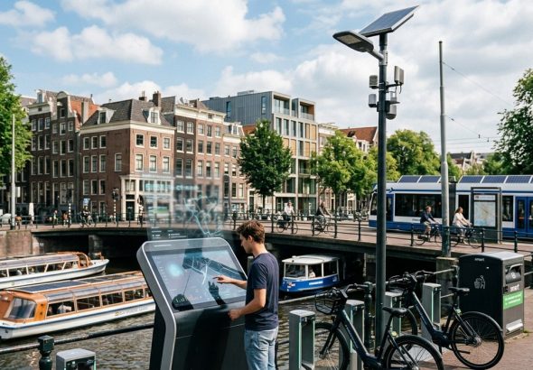 Hoe Amsterdam slimme technologieën inzet voor een duurzamere stad