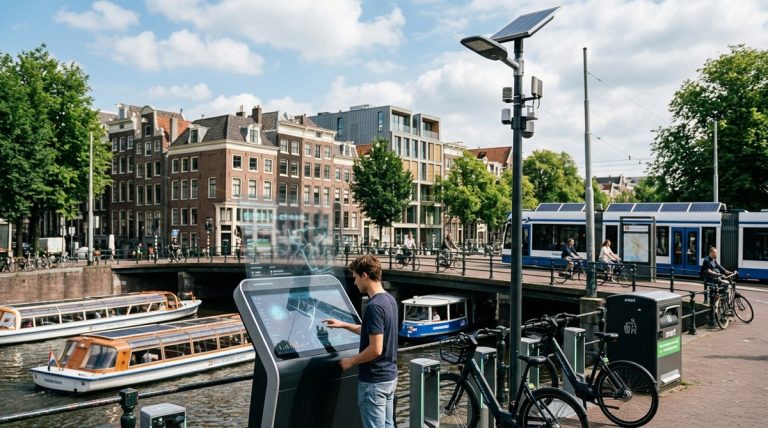 Hoe Amsterdam slimme technologieën inzet voor een duurzamere stad