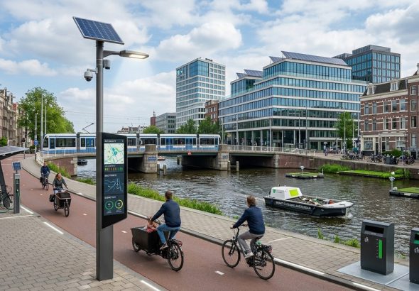 How Amsterdam Uses Smart Technologies to Create a More Sustainable City