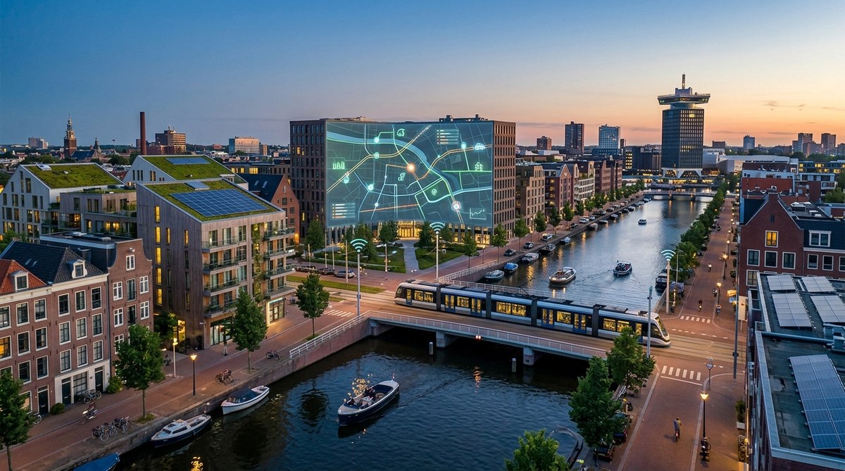 Hoe Amsterdam slimme technologieën inzet voor een duurzamere stedelijke toekomst