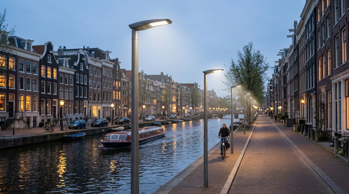 How Amsterdam Is Using Smart Street Lighting to Cut Costs and Carbon Emissions