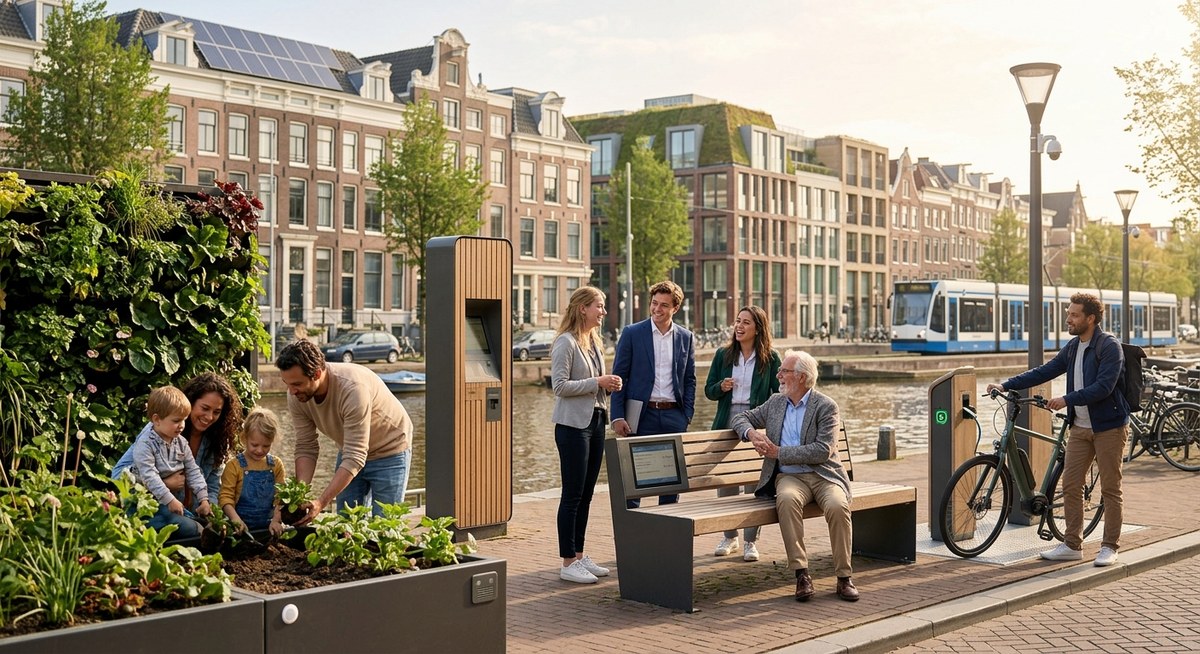 Why Amsterdam’s Smart City Initiatives Prioritise Citizen Wellbeing Over Technology