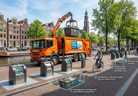5 Ways Amsterdam’s Smart Waste Management System Is Revolutionising City Cleanliness