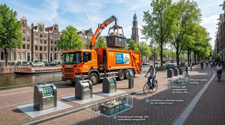 5 Ways Amsterdam’s Smart Waste Management System Is Revolutionising City Cleanliness