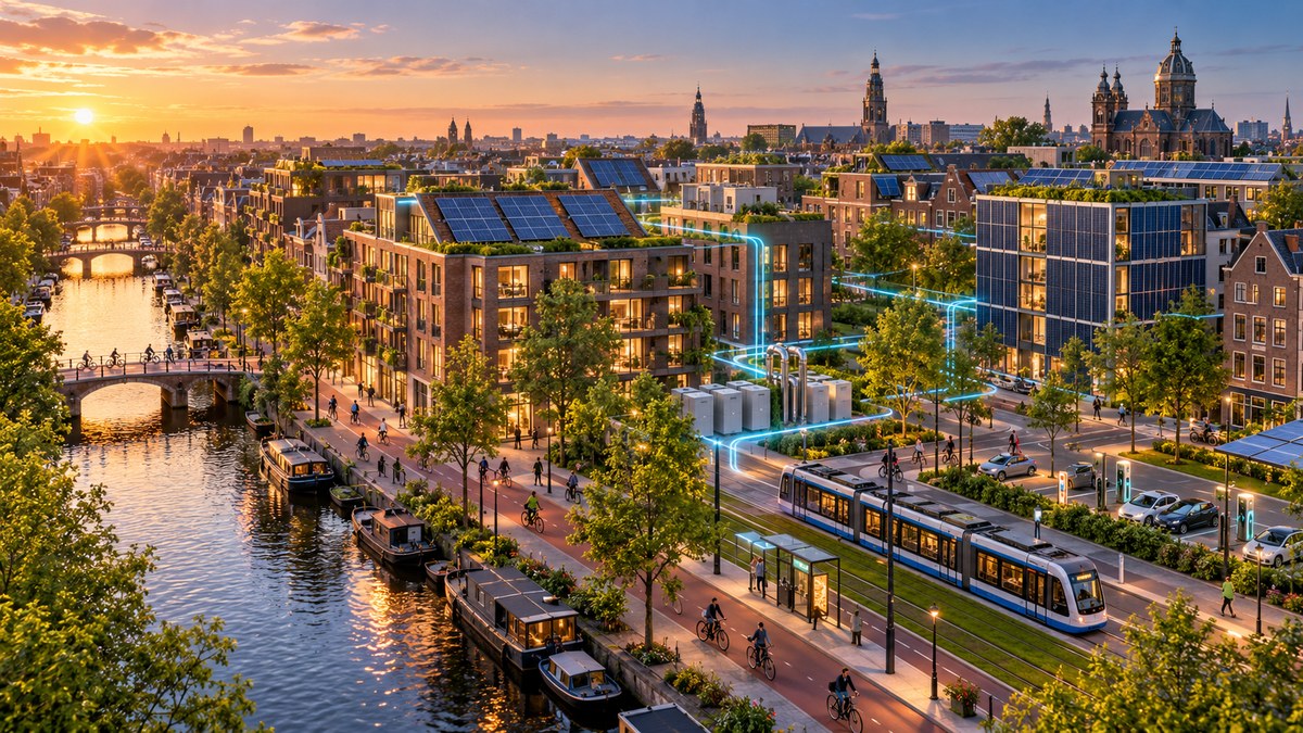 How Amsterdam's Smart Energy Districts Are Cutting Carbon Faster Than National Targets