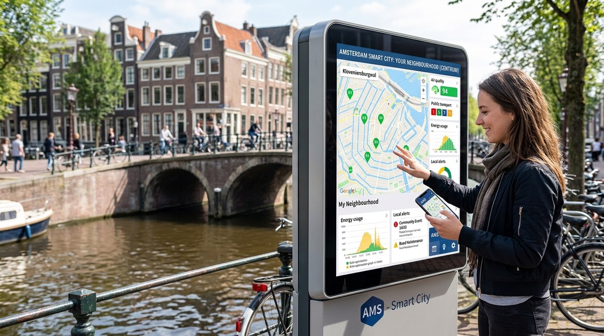 How Amsterdam’s Smart City Dashboard Is Giving Citizens Real-Time Control Over Their Neighbourhoods